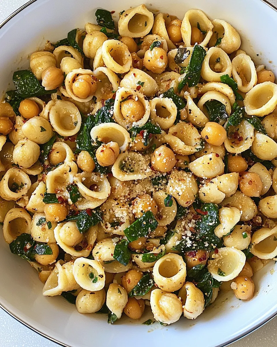 Easy Orecchiette With Chickpeas And Zaatar picture