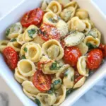 Homemade Orecchiette with Slow Roasted Tomatoes & Artichokes photo