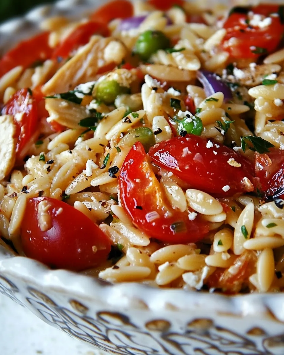 Easy Orzo Salad Recipe picture