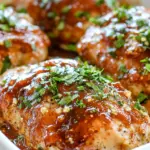 Homemade Oven Baked BBQ Chicken photo