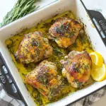 Homemade Oven Roasted Chicken Thighs photo
