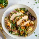 Homemade Paleo Grilled Moroccan Chicken Bowls photo