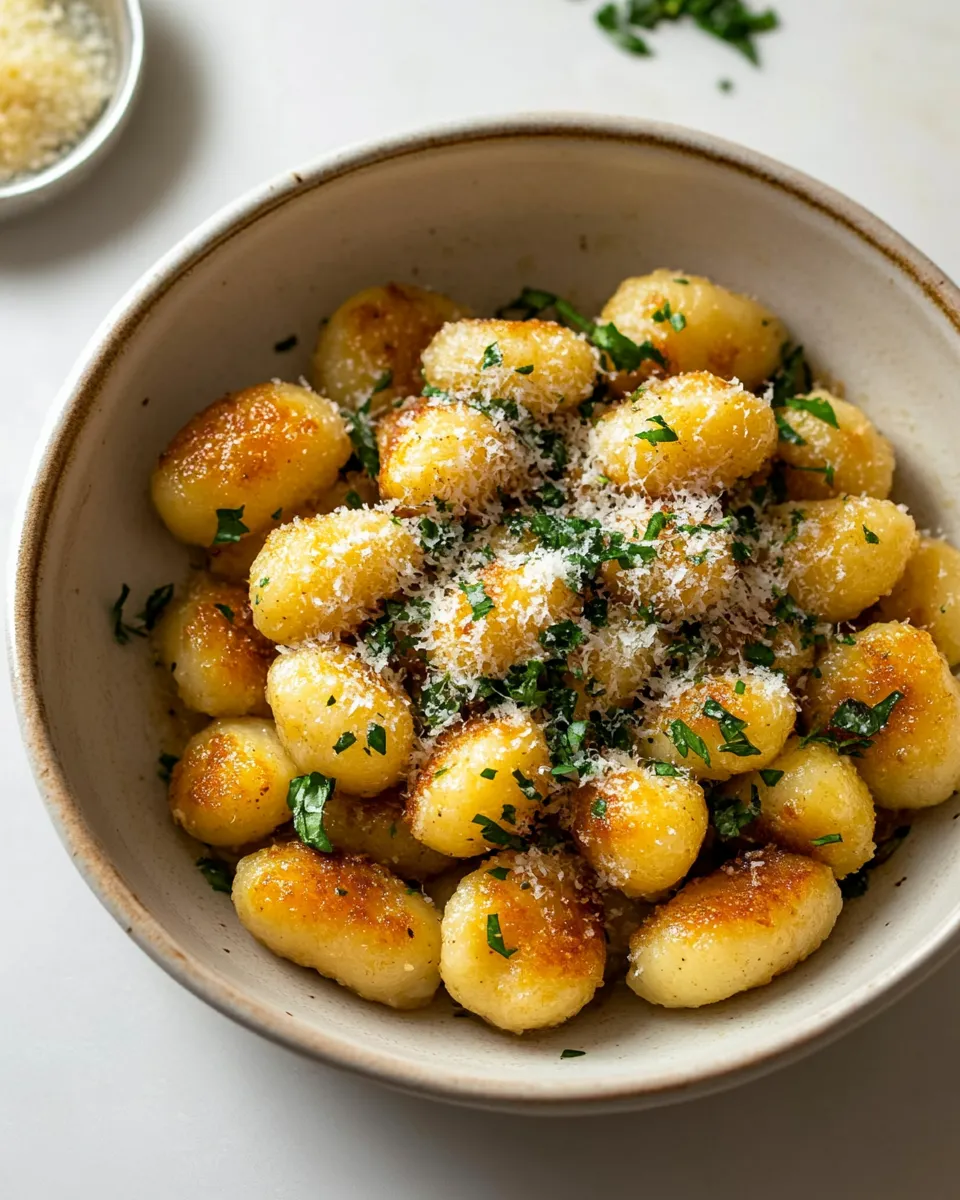 Easy Pan Fried Gnocchi recipe photo