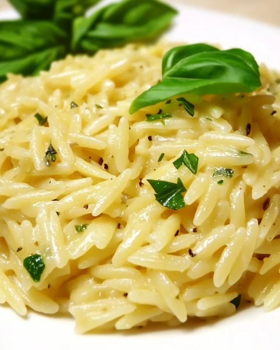 Classic Parmesan Basil Orzo image