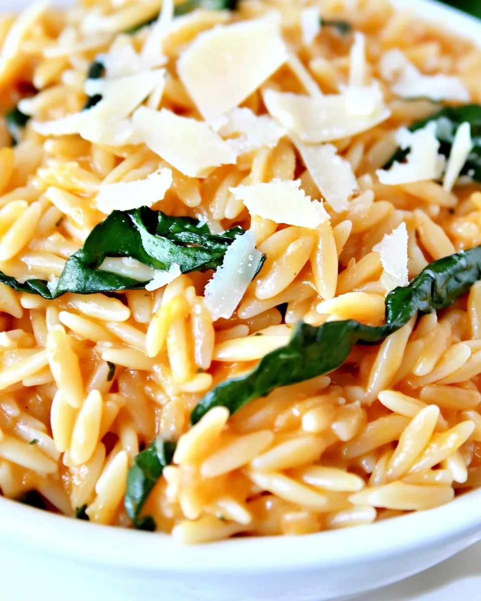 Homemade Parmesan Orzo photo