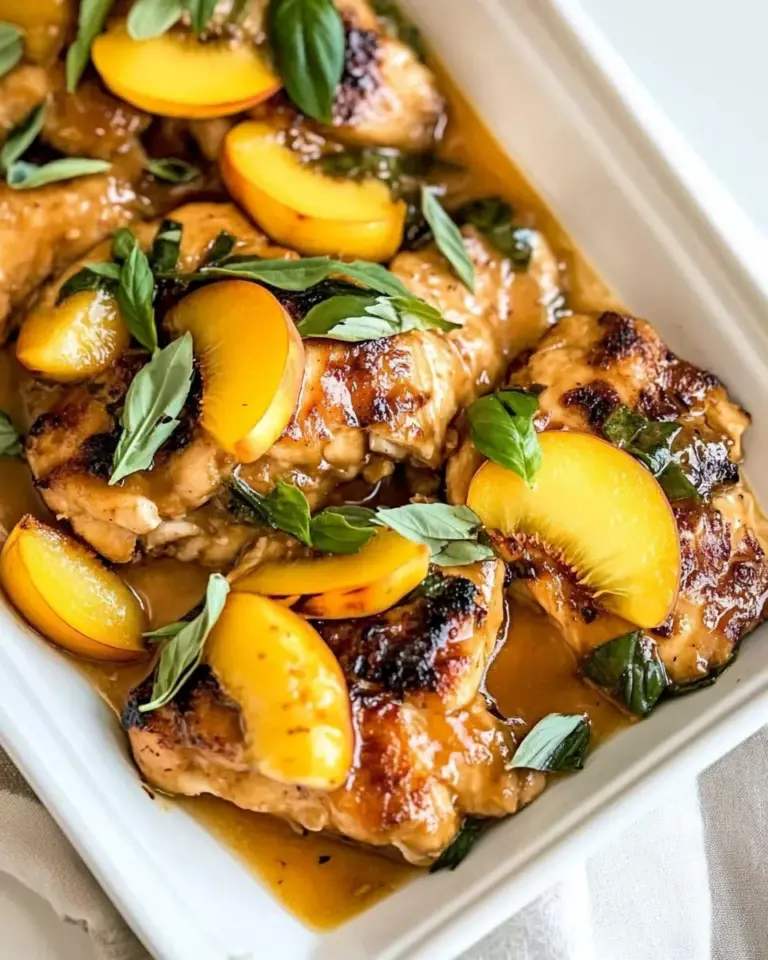 Homemade Peach Chicken recipe photo