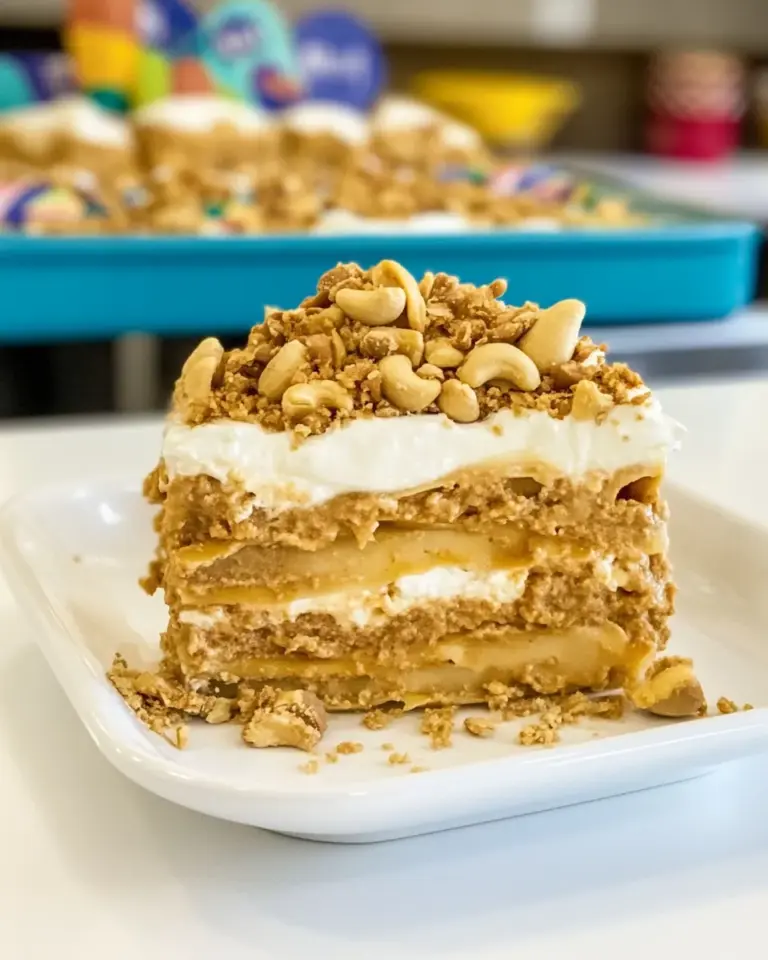 Homemade Peanut Butter Lasagna photo