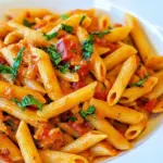 Homemade Penne alla Arrabbiata photo