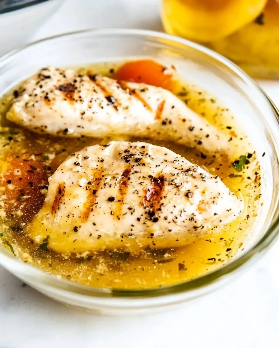 Easy Perfect Grilled Chicken Marinade food shot