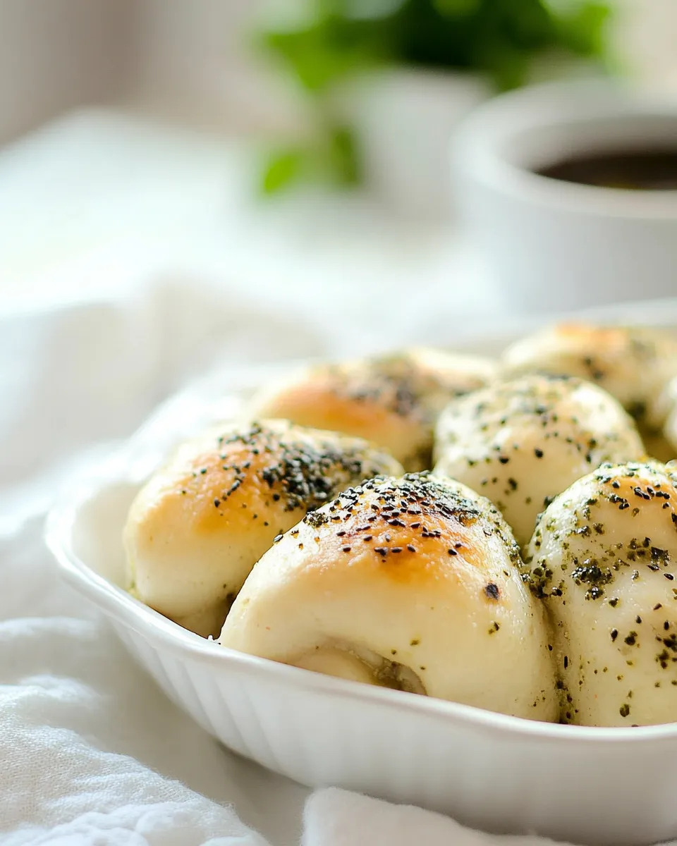 Homemade Pesto Chicken Pillows photo