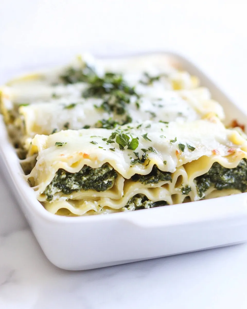 Delicious Pesto Lasagna Roll Ups dish photo