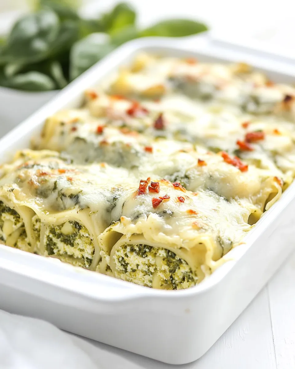 Classic Pesto Lasagna Rolls image