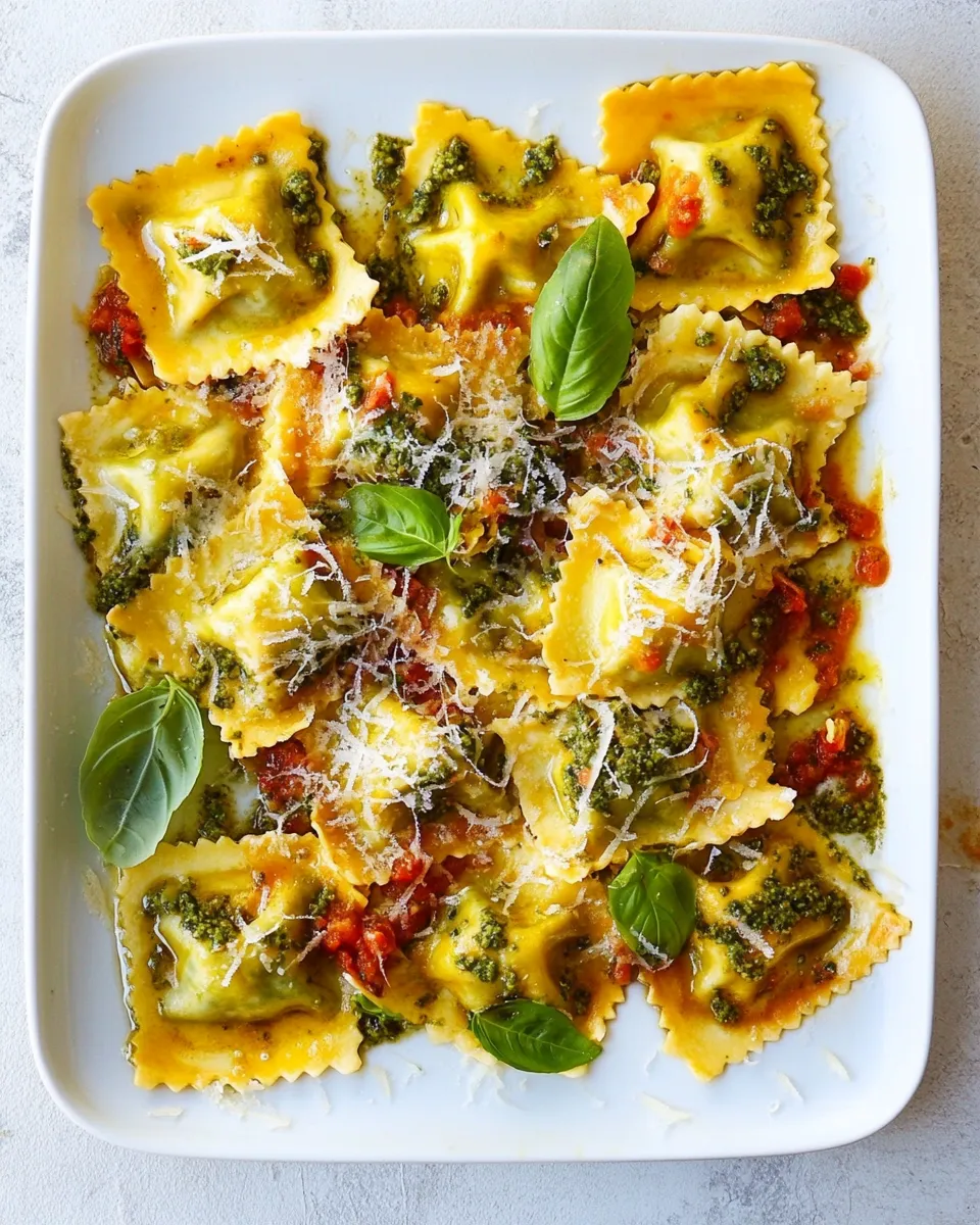 Classic Pesto Ravioli image