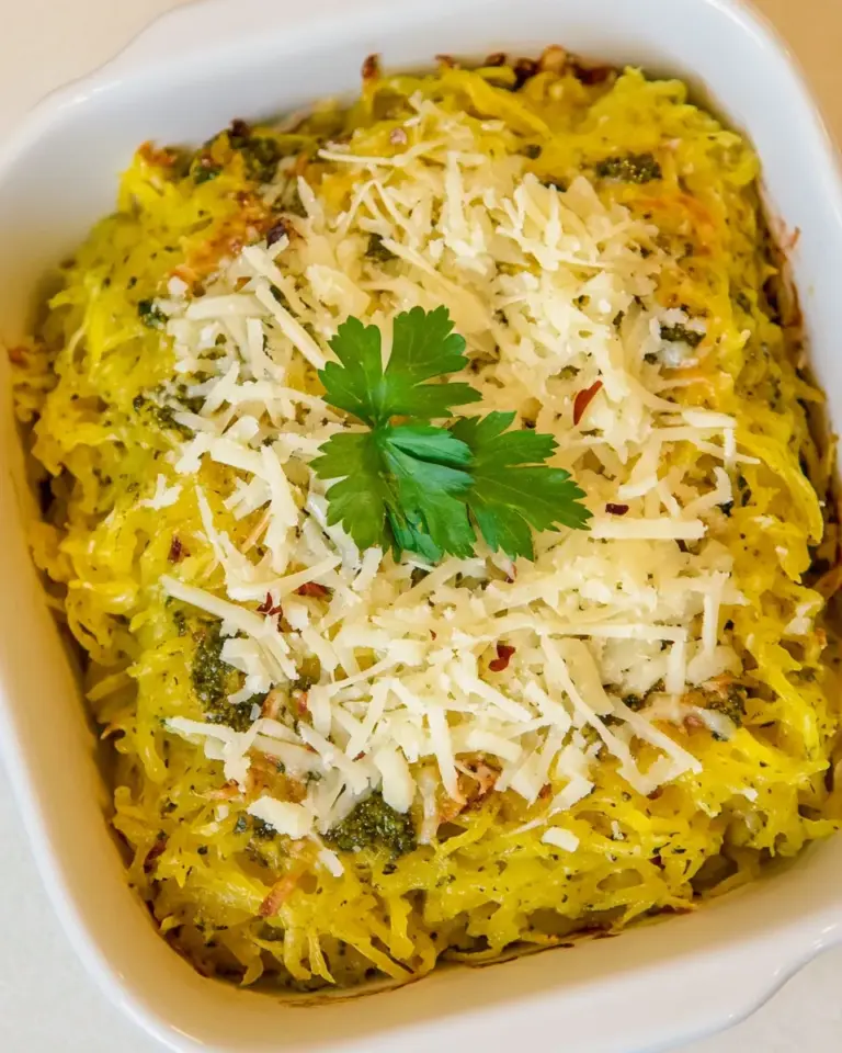 Homemade Pesto Spaghetti Squash photo