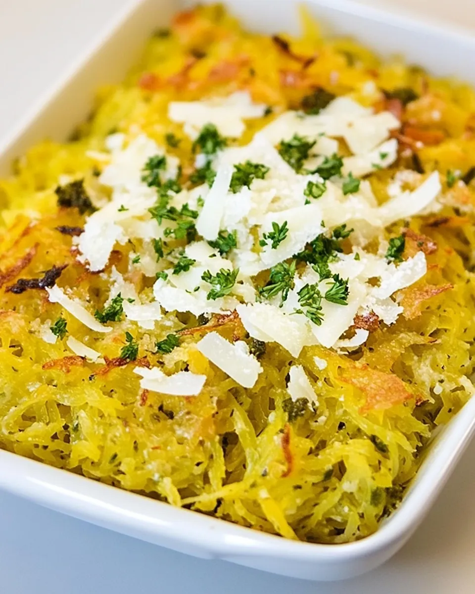 Easy Pesto Spaghetti Squash recipe photo