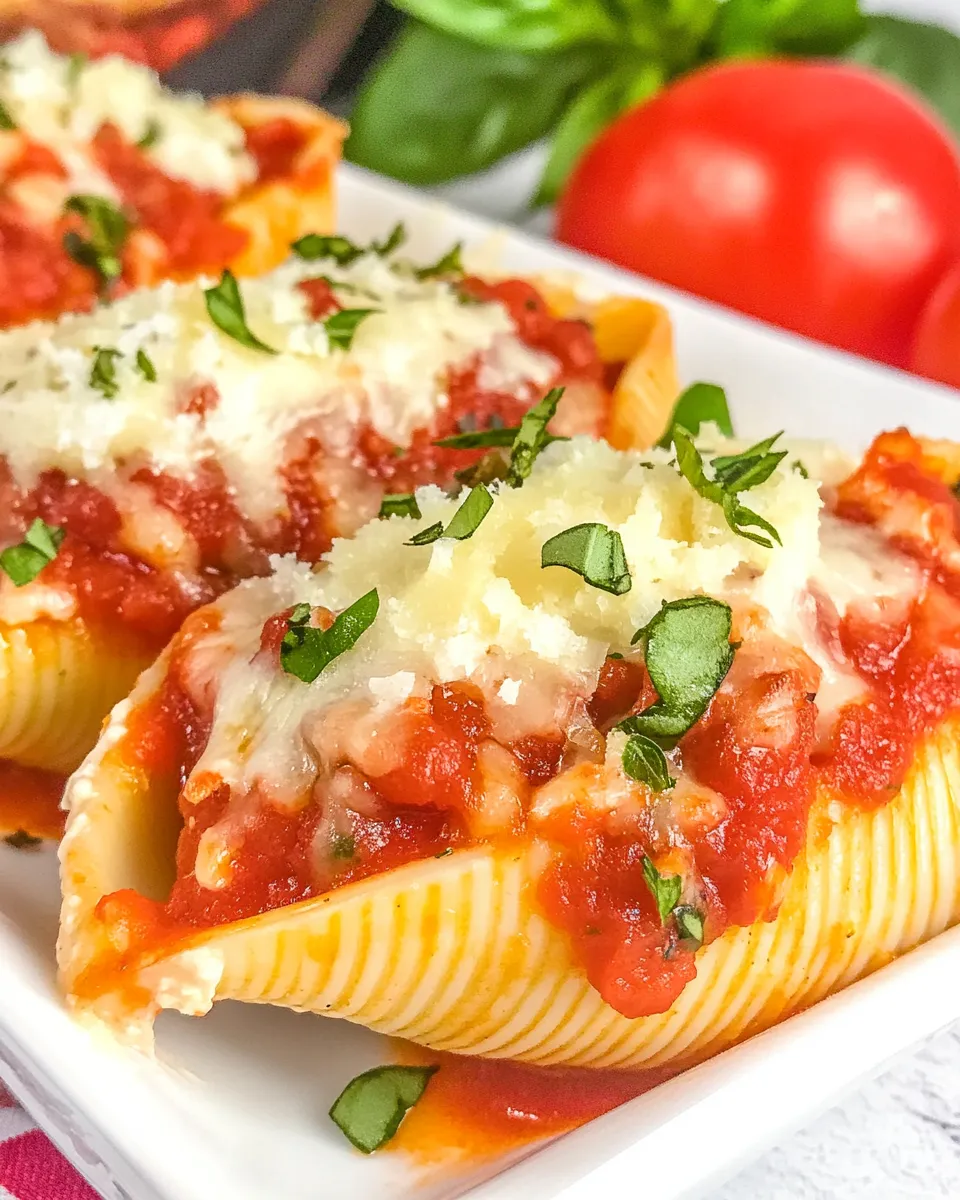 Delicious Pesto Stuffed Shells dish photo