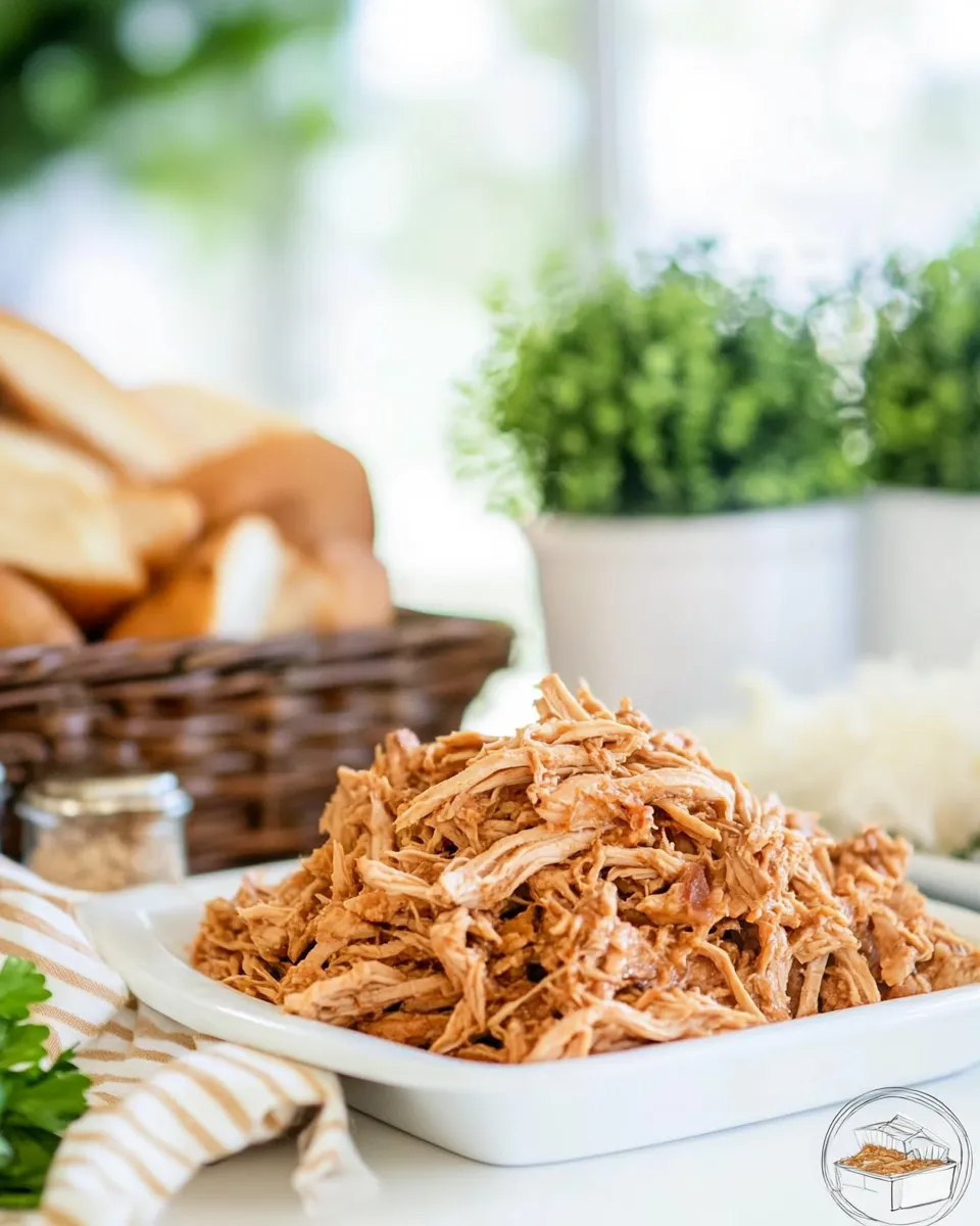 Easy Picnic Pulled Chicken recipe photo