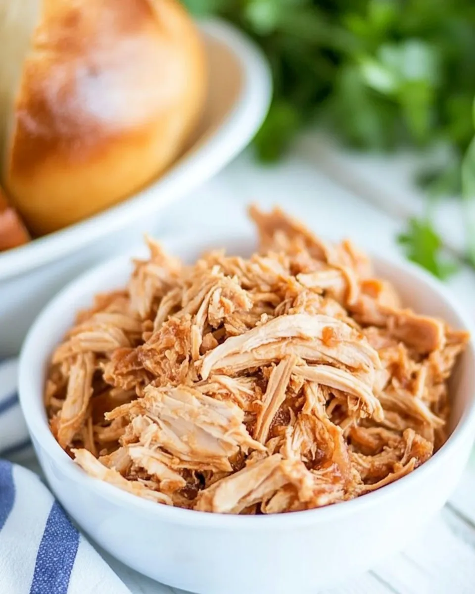 Delicious Picnic Pulled Chicken dish photo