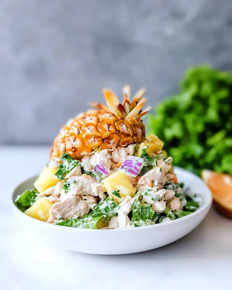 Homemade Pineapple Chicken Salad recipe photo