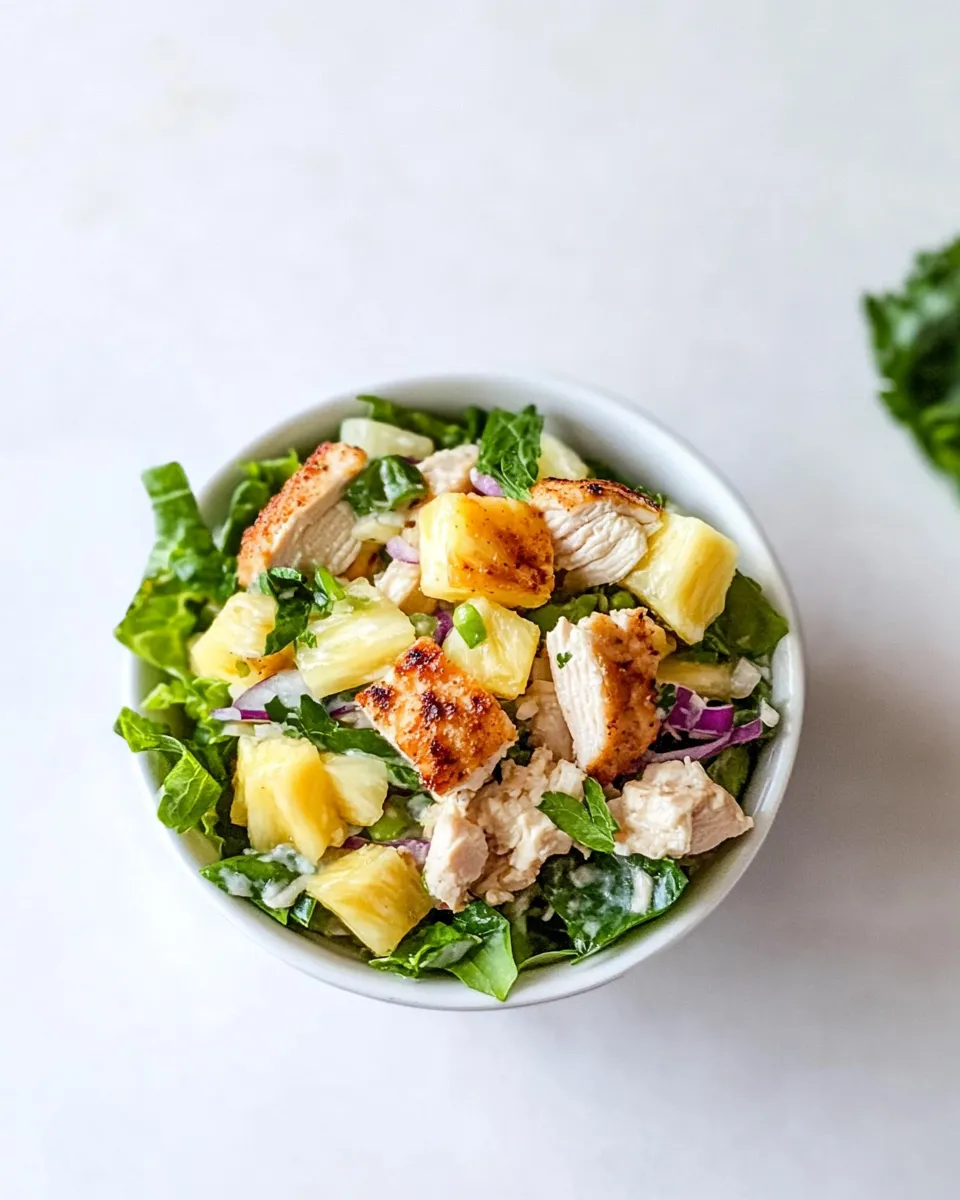 Classic Pineapple Chicken Salad dish photo