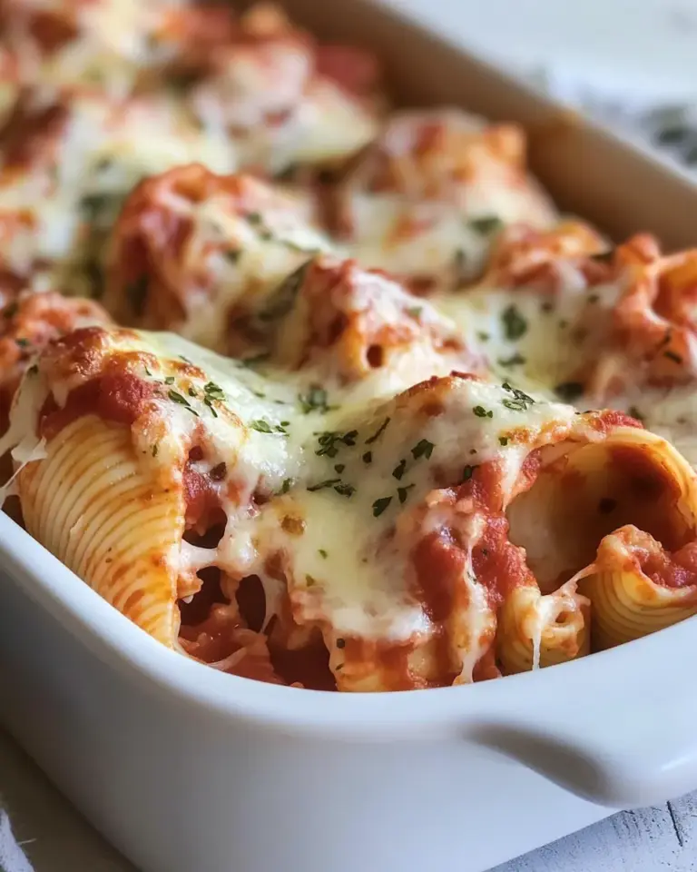 Homemade Pizza Stuffed Shells photo