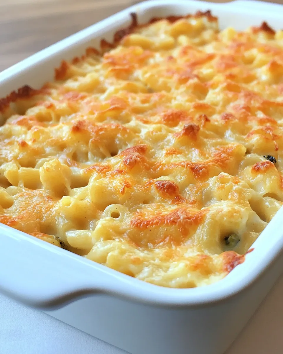 Homemade Poblano Macaroni and Cheese photo
