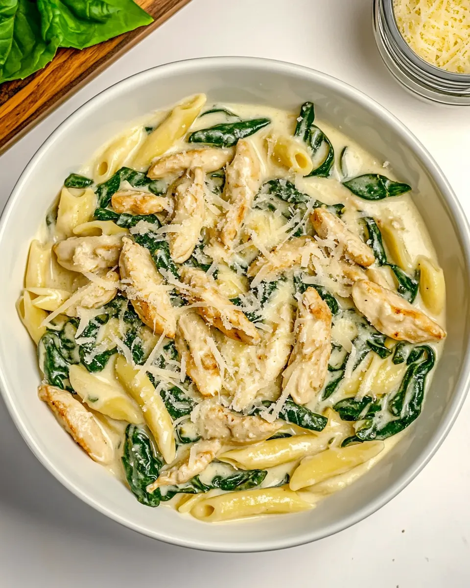 Classic Pressure Cooker Chicken Alfredo with Jar Sauce image