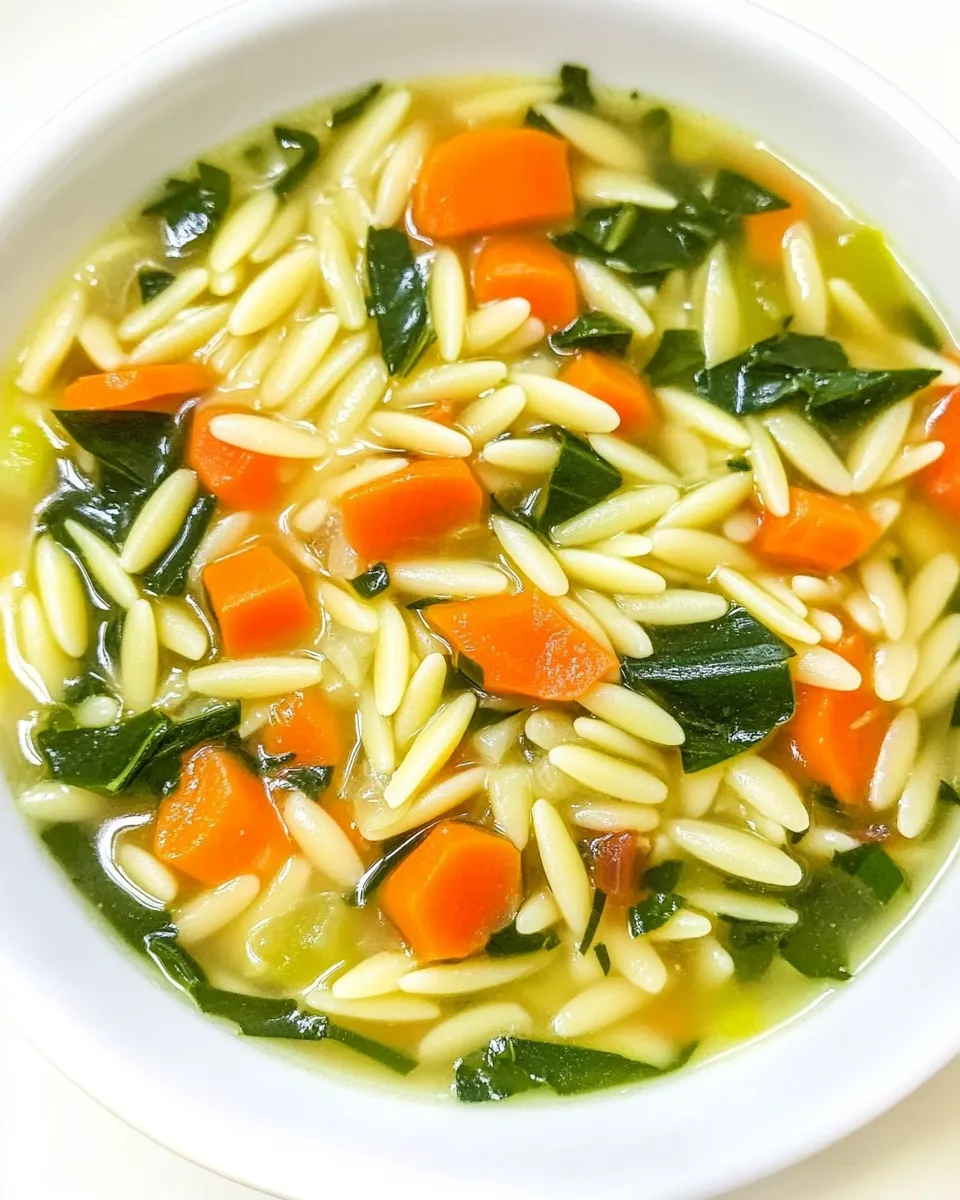 classic Quick Orzo Soup image