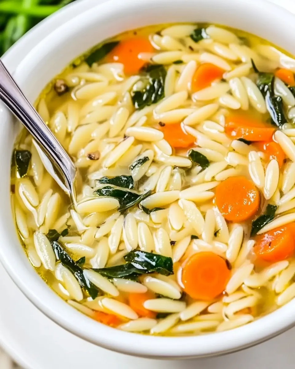 easy Quick Orzo Soup picture