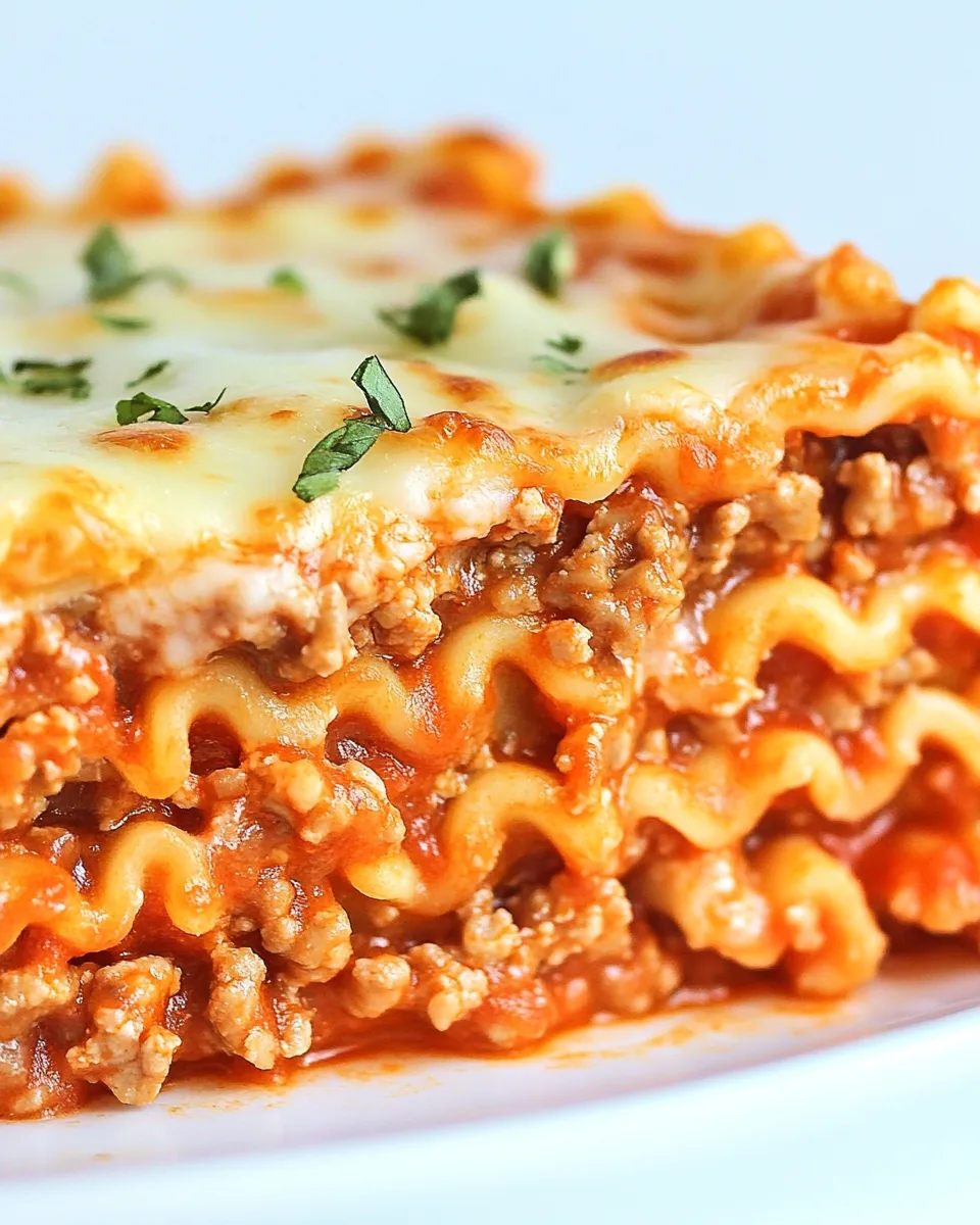 Easy Ramen Lasagna recipe photo