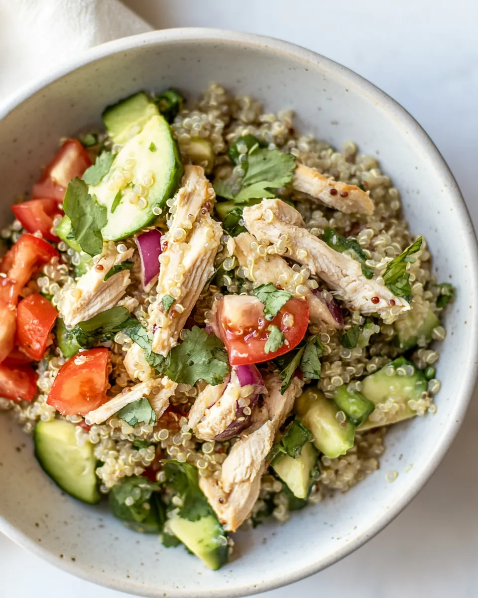 Classic Ranch Chicken Quinoa Salad image