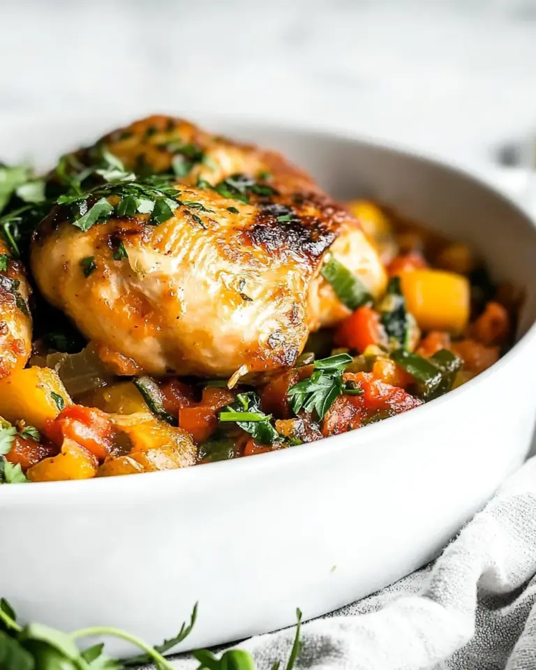Homemade Ratatouille Baked Chicken photo