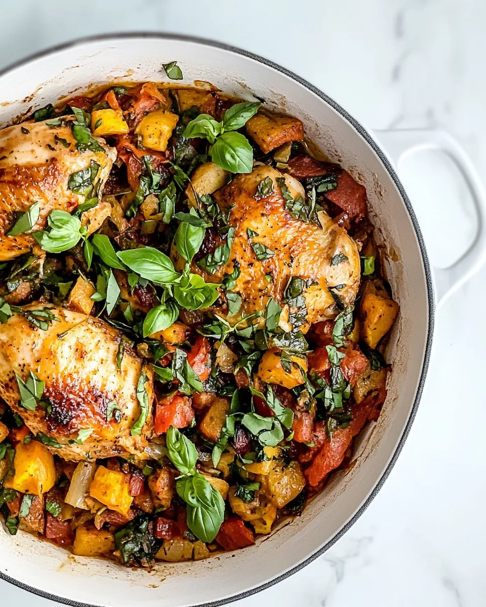 Classic Ratatouille Baked Chicken image