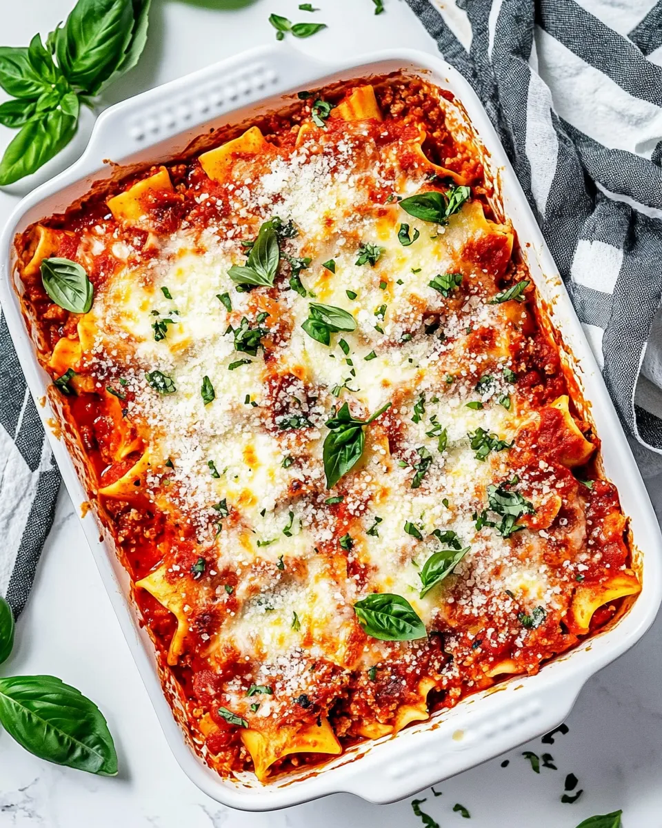 Homemade Ravioli Lasagna photo