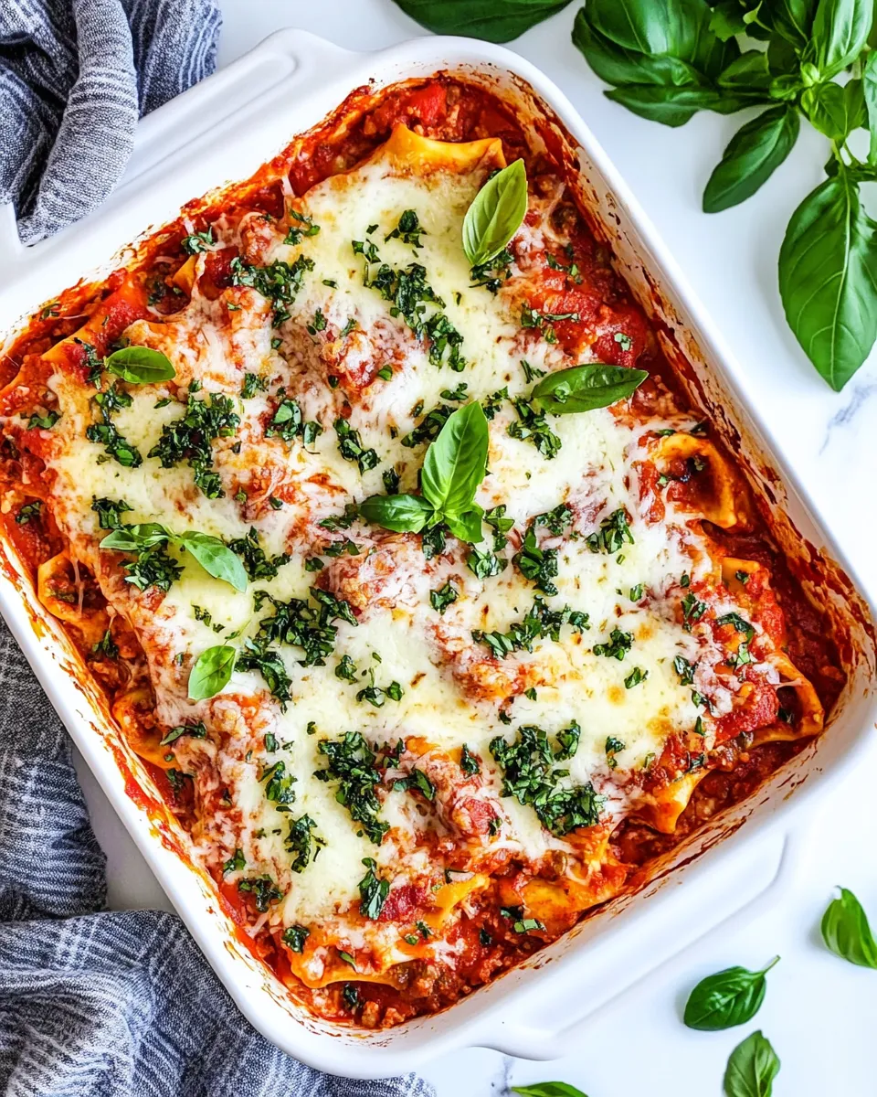 Classic Ravioli Lasagna recipe image