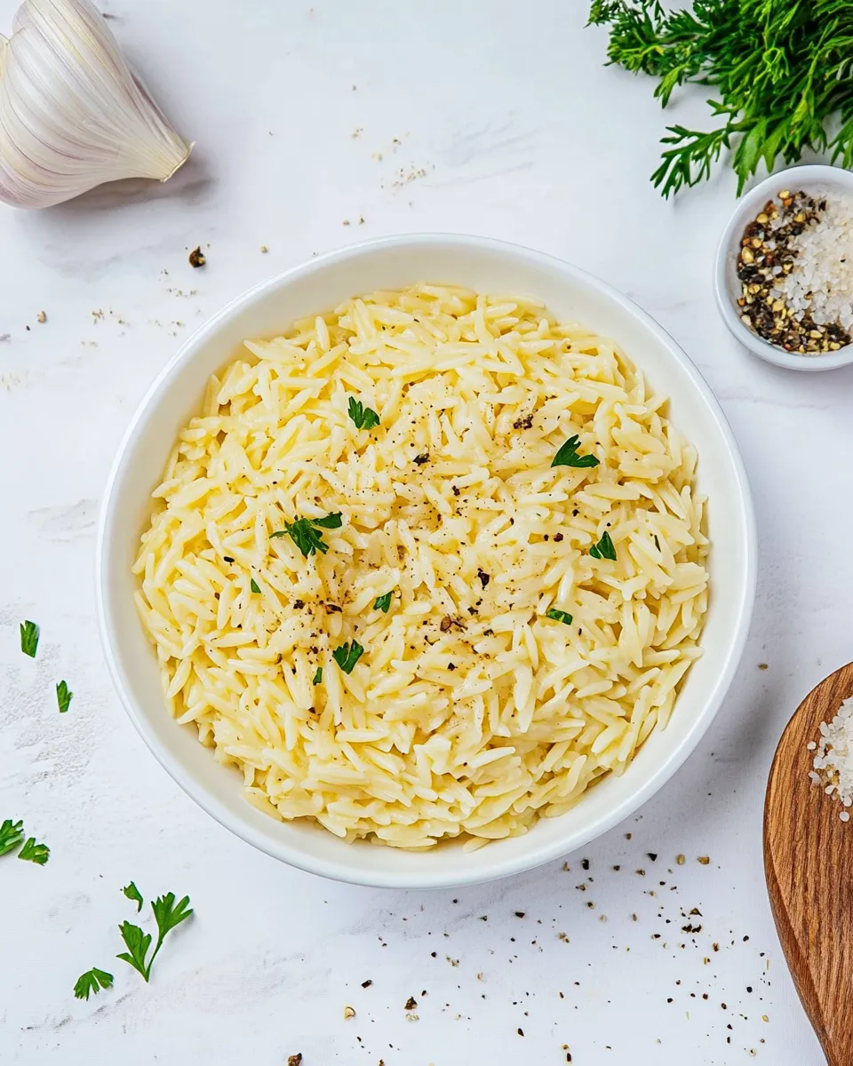 Easy Rice Pilaf With Orzo recipe photo