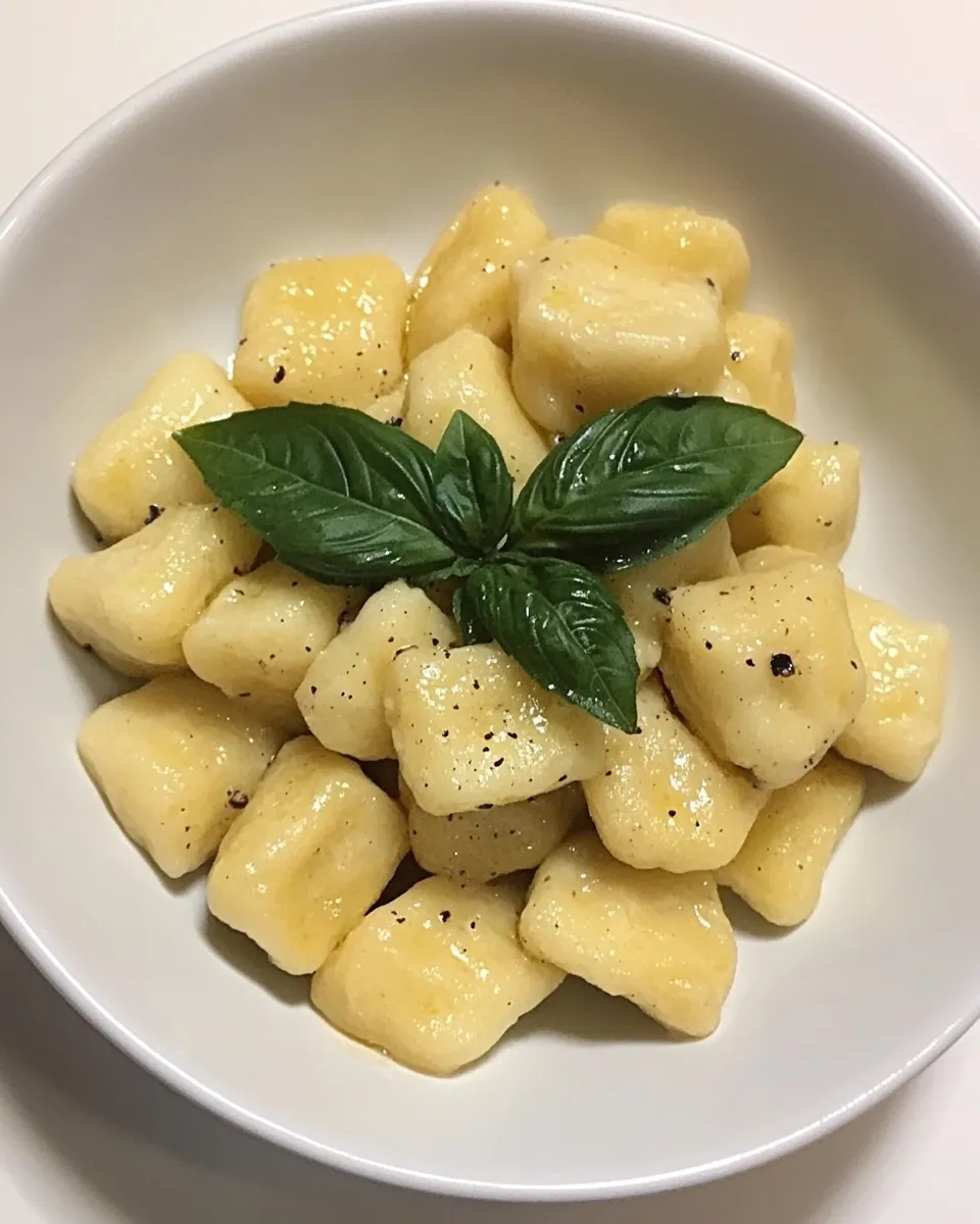 delicious Ricotta Gnocchi - Ready in 20 minutes! shot
