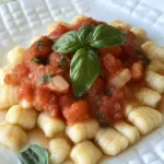 Homemade Ricotta Gnocchi with Marinara photo