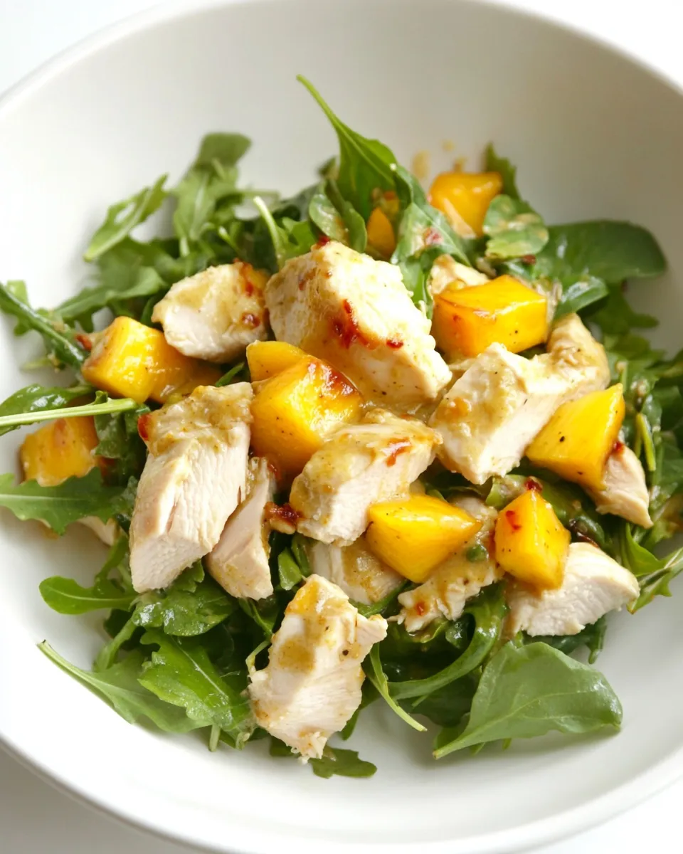Classic Roast Chicken and Mango Curry Salad with Yogurt dish photo
