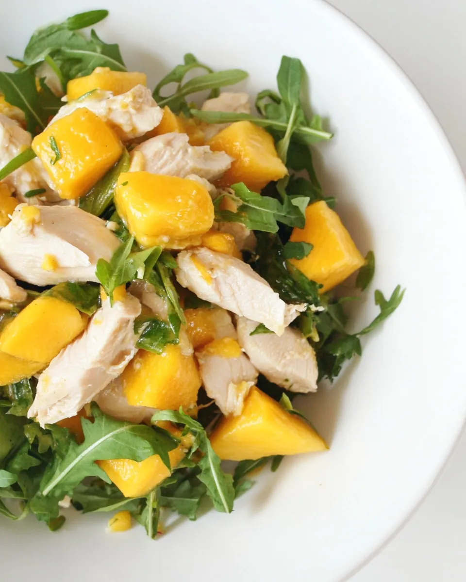 Easy Roast Chicken and Mango Curry Salad with Yogurt picture