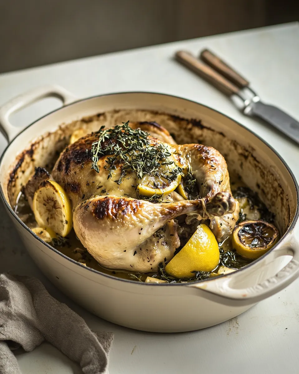 Easy Roast chicken with lemon & oregano recipe photo