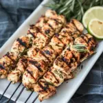 Homemade Rosemary Chicken Skewers photo
