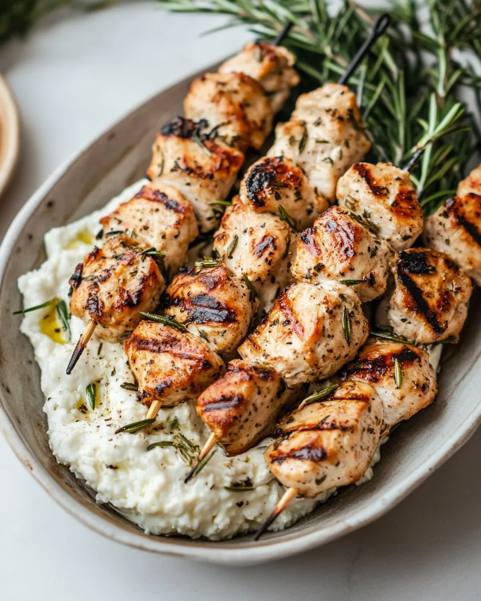 Classic Rosemary Chicken Skewers image