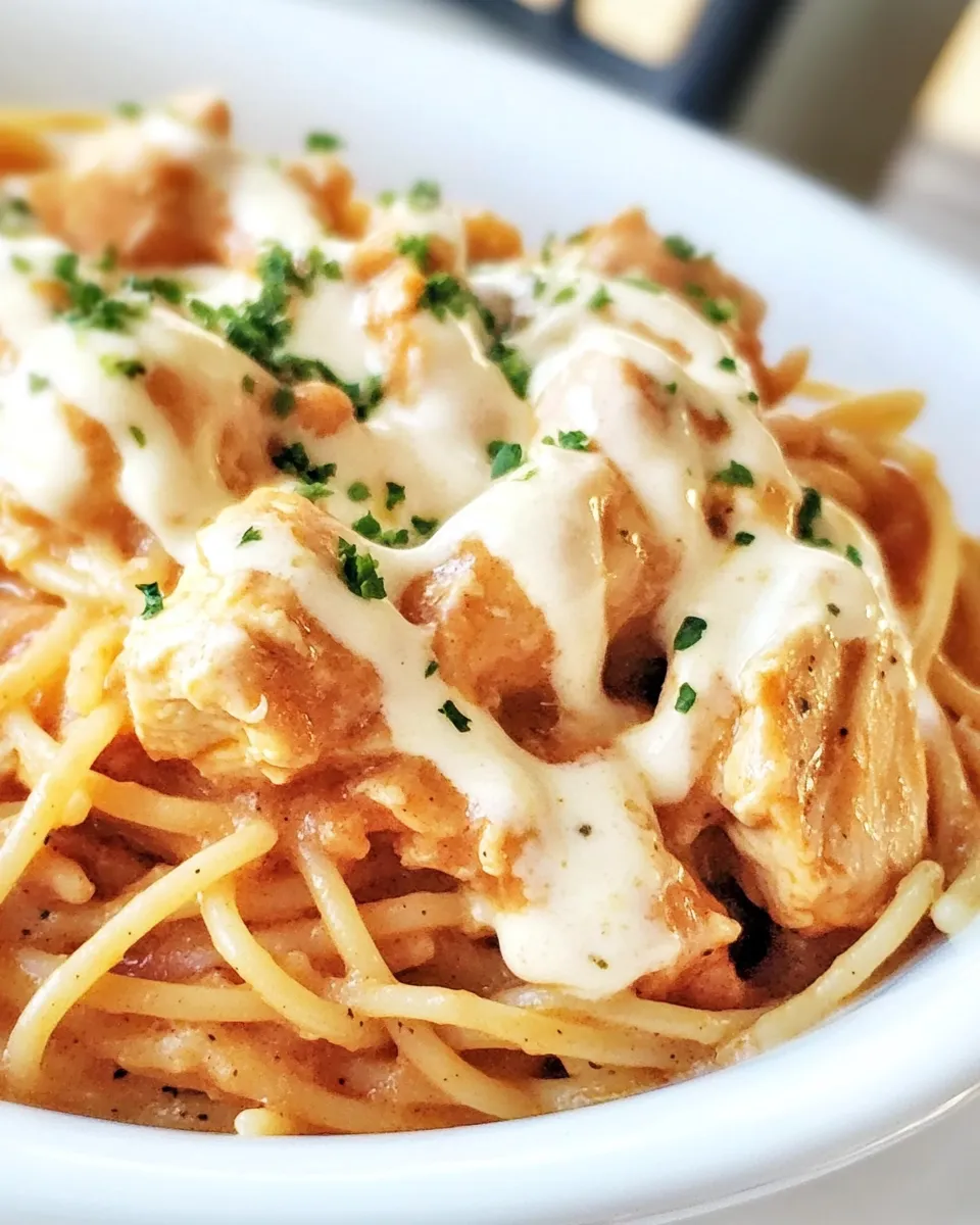Delicious Rotel Chicken Spaghetti dish photo