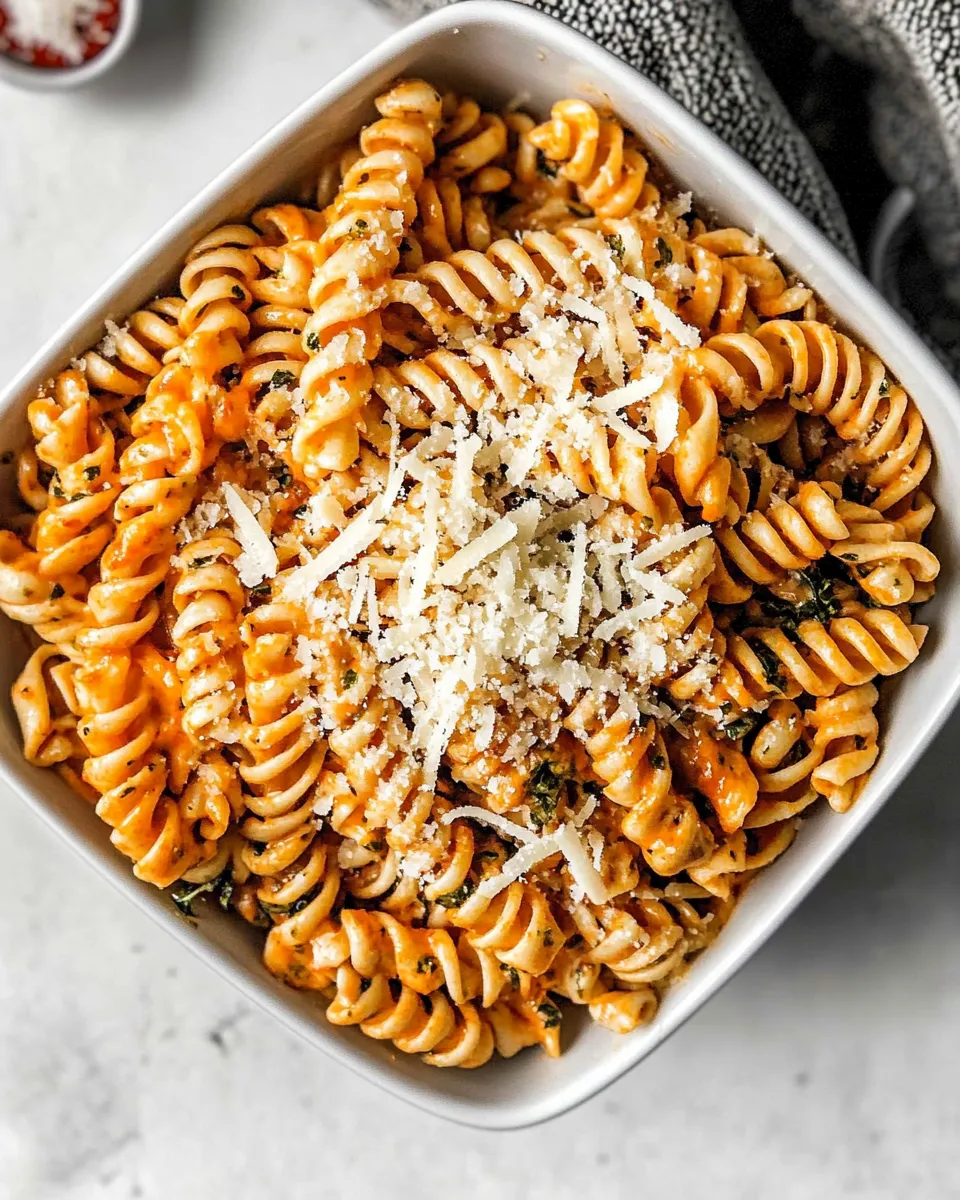 Delicious Rotini Fiorentina dish photo