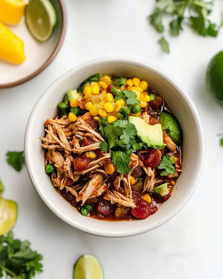 homemade Salsa Chicken Crockpot photo