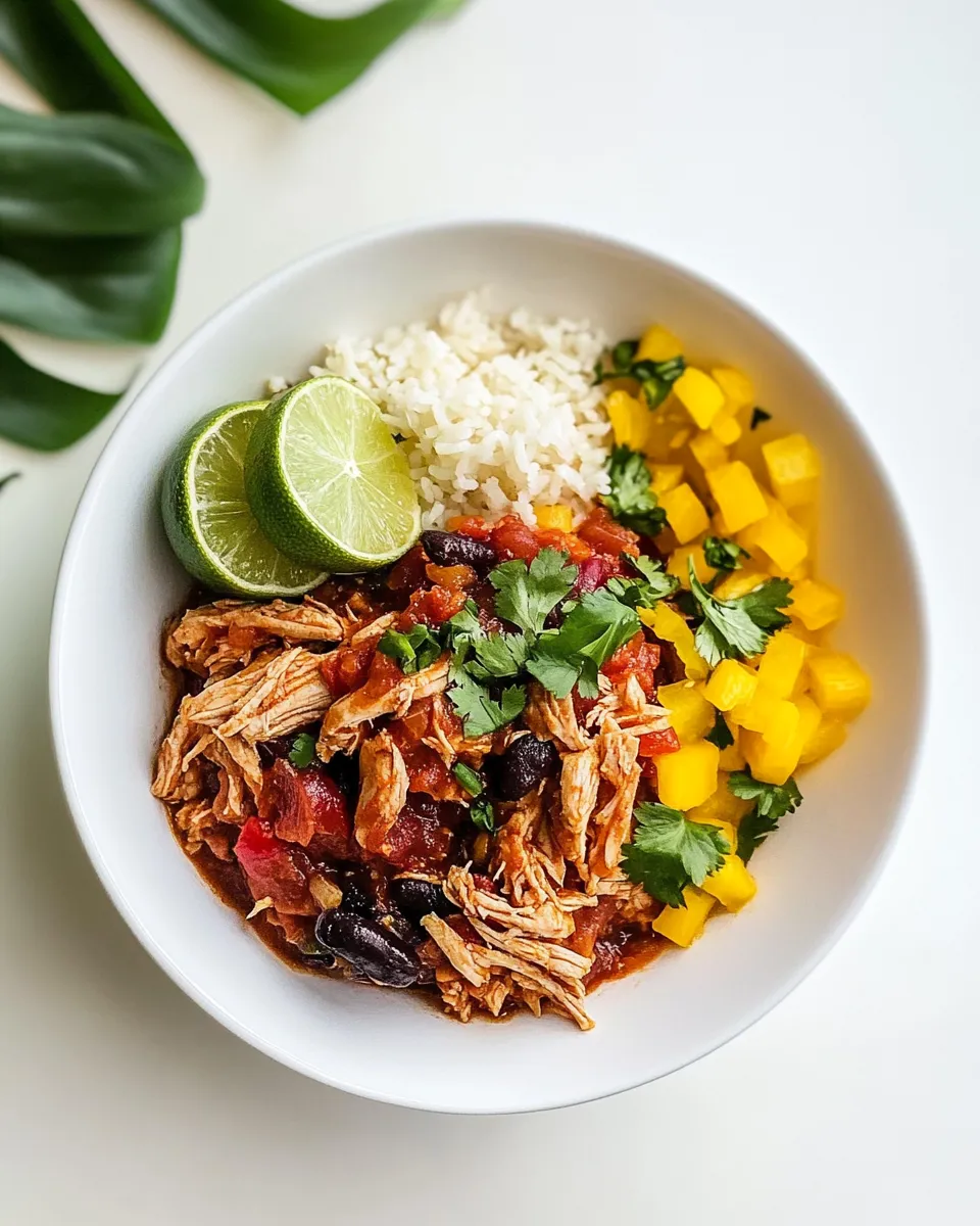 classic Salsa Chicken Crockpot image