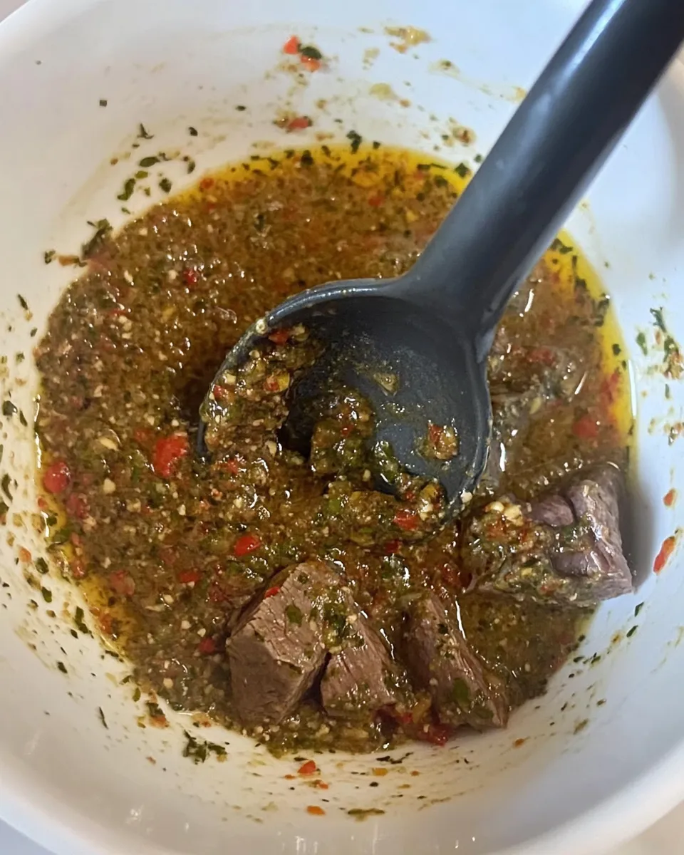 Classic Salsa Marinade For Steak dish photo