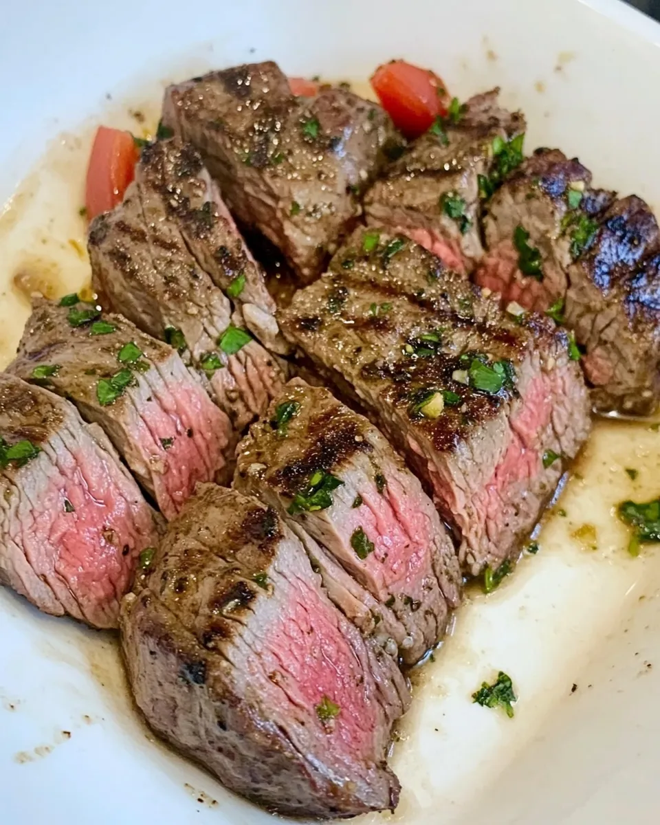 Easy Salsa Marinade For Steak food shot