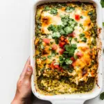 Homemade Salsa Verde Chicken Casserole photo